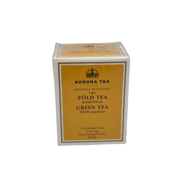 Korona tea mangós zöld tea 15 db